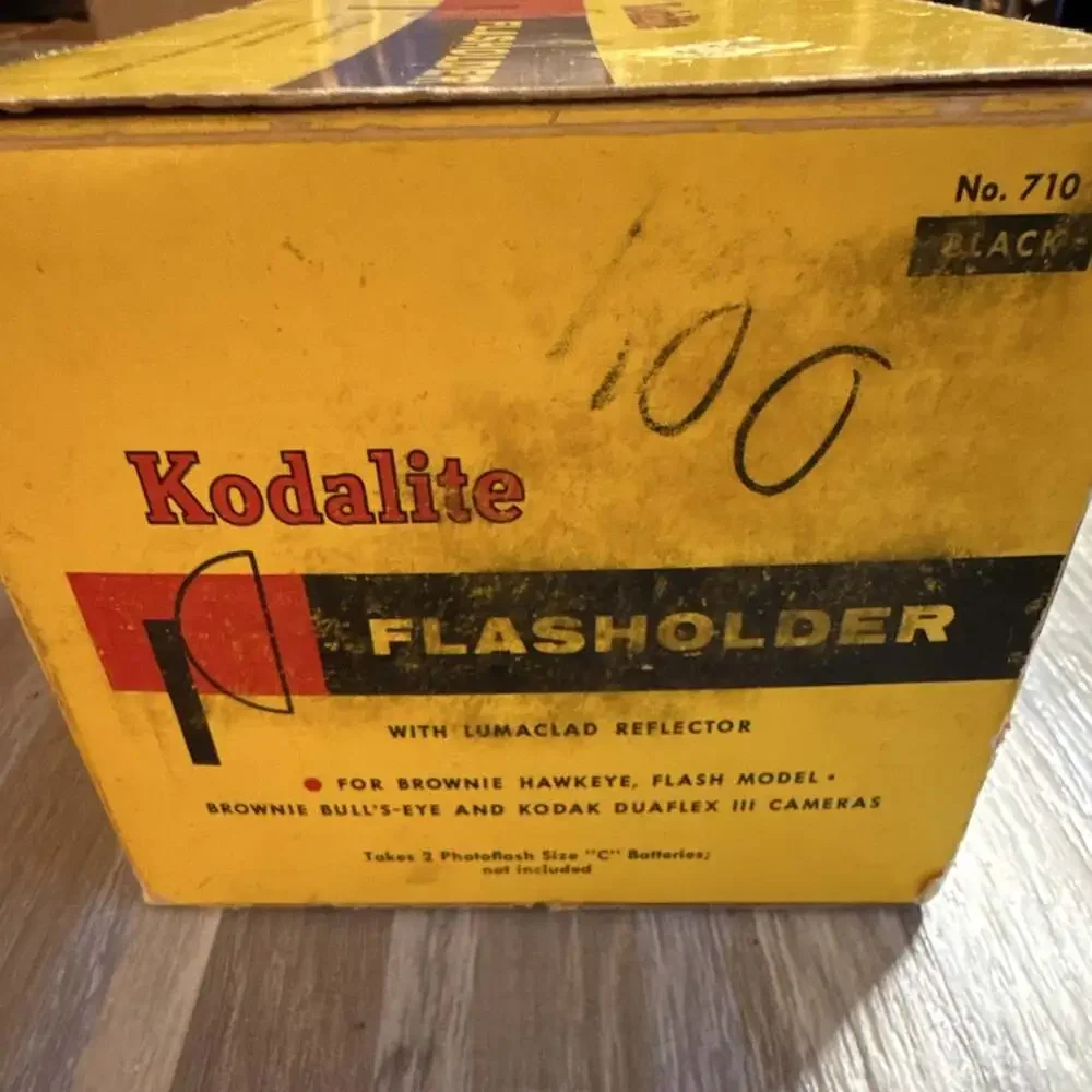 Vintage Kodak Kodalite Flasholder 710 Camera Flash Gun Reflector Photography